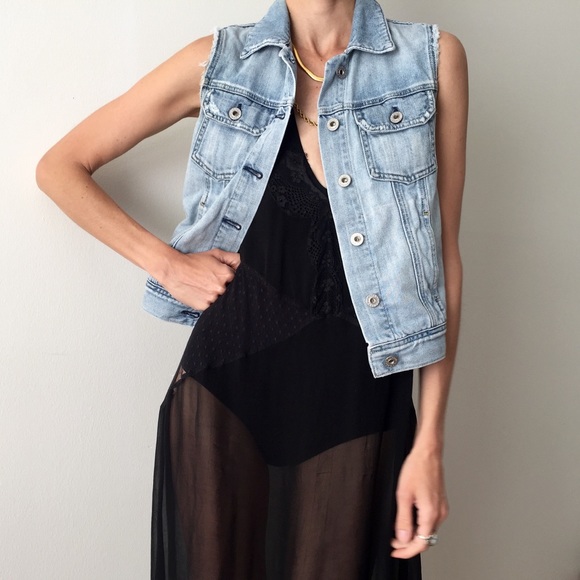 AG Denim Vest XS - Picture 11 of 11